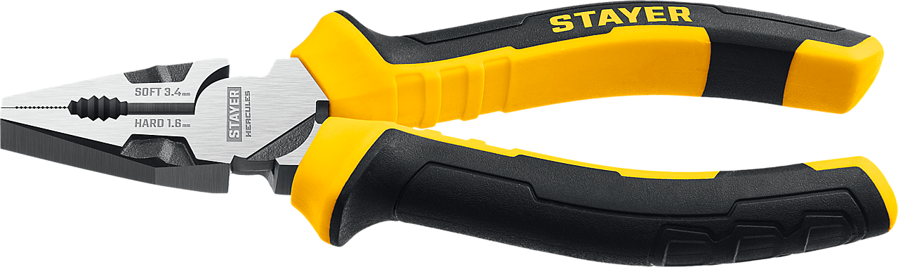 Плоскогубцы STAYER PROFESSIONAL HERCULES, 160мм