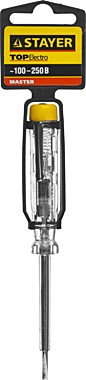 Пробник STAYER MASTER электрический, 250В, 140мм
