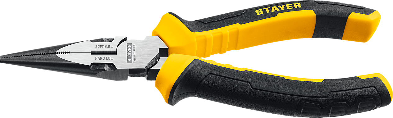 Тонкогубцы STAYER PROFESSIONAL HERCULES, 160мм