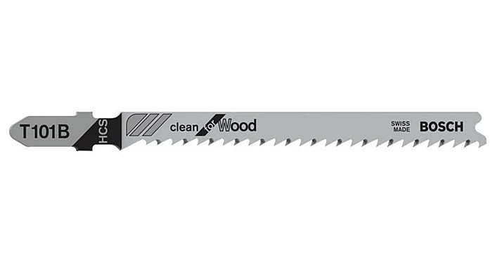 100 ЛОБЗИКОВЫХ ПИЛОК T 101 B Clean for Wood, HCS