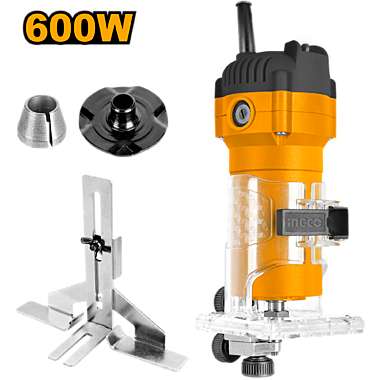 Фрезер кромочный  INGCO  600 Вт, 0-34500 об/мин PLM6001 INDUSTRIAL (4)