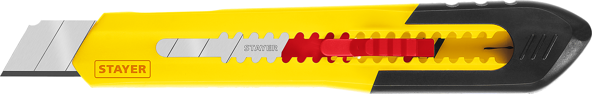 Нож STAYER STANDARD с сегментированным лезвием, инструментальная сталь, 18 мм