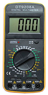 Мультиметр DT 9208А Ресанта 