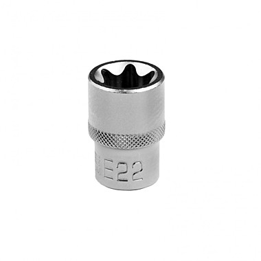 Головка торцевая 1/2, Е22, CrV// Stels