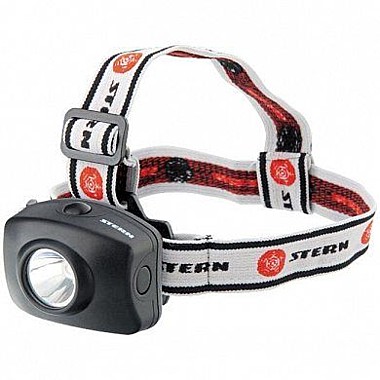 Фонарик наголовный, светодиодный, 1 super Led, 3 х ААА Stern