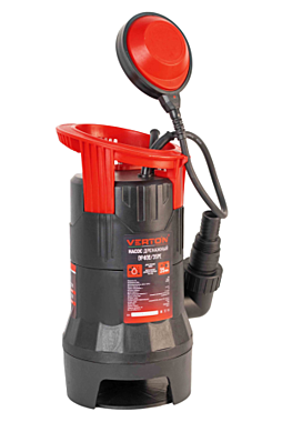 Дренажный насос фекальник для грязной воды Verton AQUA DP400/35PE 