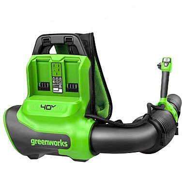 Ранцевая воздуходувка аккумуляторная Greenworks GD40BPG2, 40V, бесщеточная, без АКБ и ЗУ (2408107)