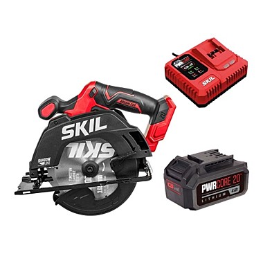 Комплект: аккумуляторная циркуляная пила SKIL CR6413, ЗУ SKIL QC5360 (6А) и АКБ SKIL BY5196 (4Ач)