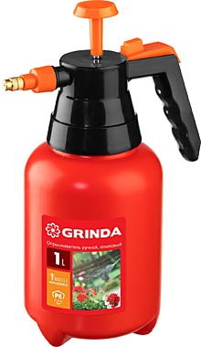 GRINDA опрыскиватель 1 л, ручной, помповый, колба из полиэтилена