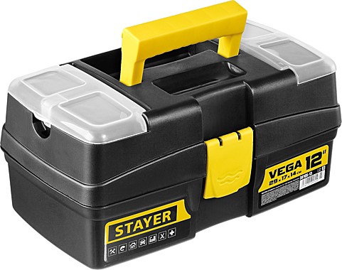 Ящик для инструмента TOPLine пластиковый, STAYER 12