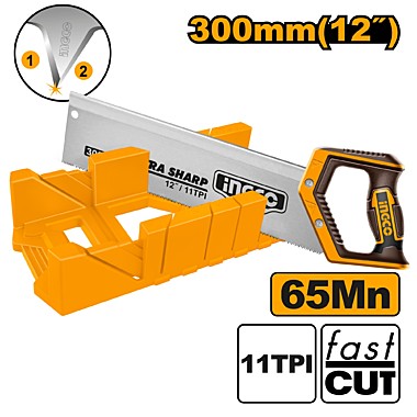 Пила обушковая со стуслом 300 мм, INGCO HMBSB30062