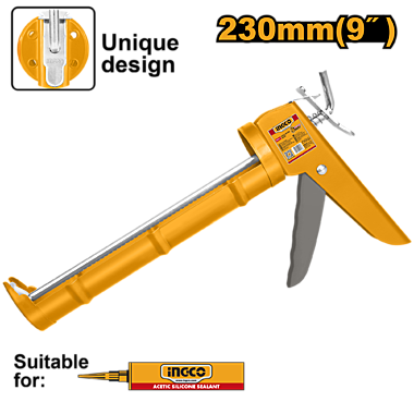 Пистолет для герметика полукорпусной INGCO HCG1809 (24)
