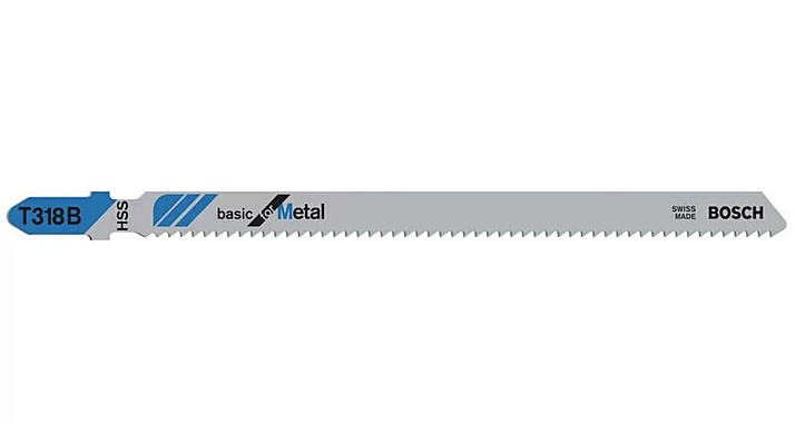 5 ЛОБЗИКОВЫХ ПИЛОК T 318 В Basic for Metal, HSS