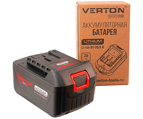 Аккумулятор+Переходник Verton Garden Green Pro BT-20/3.0