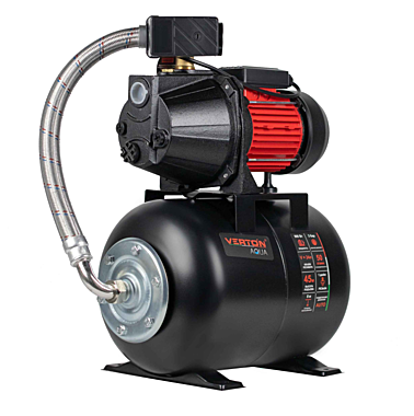 Насосная станция автоматическая Verton AQUA PS900C/24 (Чугун,900Вт,230 В//50 Гц,Q max50л/мин,V 24л.г