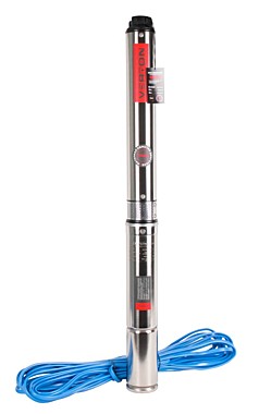 Скважинный центробежный многоступенчатый насос Verton AQUA DW50/370V(370Вт,230В/50Гц,Qmax 60л/мин,Hm