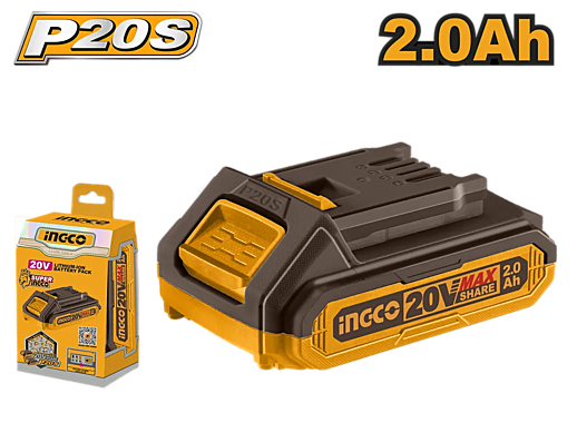 Аккумуляторная батарея Li-Ion INGCO FBLI20011 INDUSTRIAL 20 В 2 Ач
