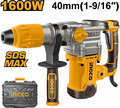 Перфоратор SDS-Max INGCO RH1600388 INDUSTRIAL 1600 Вт 10 Дж