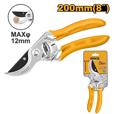 Секатор 200 мм INGCO HPS0109