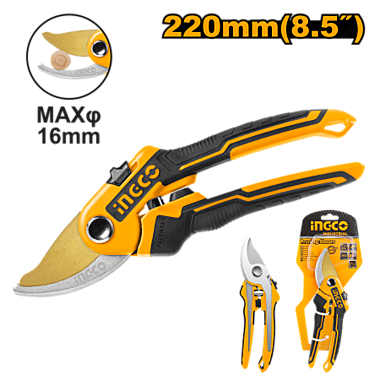 Секатор 220 мм INGCO HPS0601 INDUSTRIAL