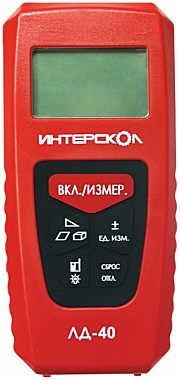 Лазерный дальномер Интерскол ЛД-40