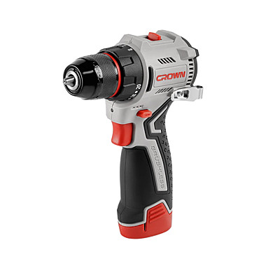 Аккумуляторная дрель-шуруповерт CROWN CT21129HMX-2 BMC 12В, 2*2,0Ач,  кейс