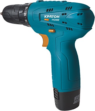 Дрель-шуруповерт аккумуляторная Кратон Home CDH-12Li-1,5