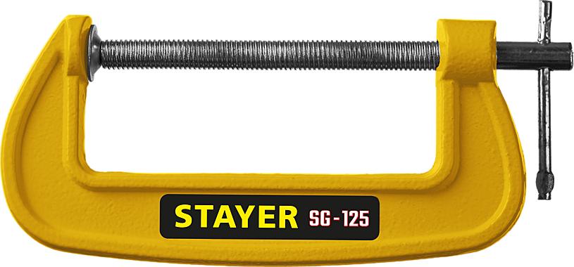 Струбцина STAYER G-образная, 125мм