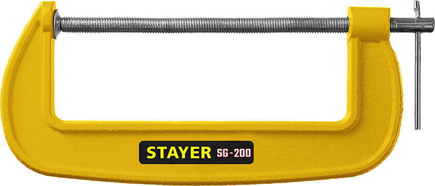Струбцина STAYER G-образная, 200мм