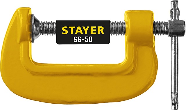 Струбцина STAYER G-образная, 50мм