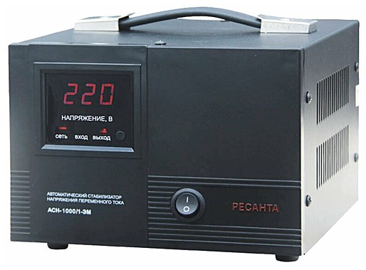 Стабилизатор напряжения Ресанта АСН- 1 000 /1-ЭМ Ресанта