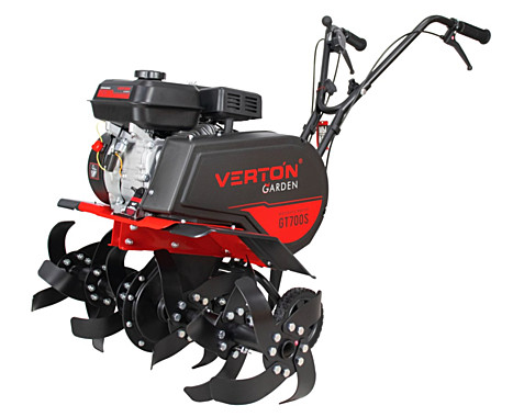 Мотокультиватор VERTON GARDEN GT700S (7л.с.,сталь.редукт., V 212см3,передач. 1/1, ширина обработки 8