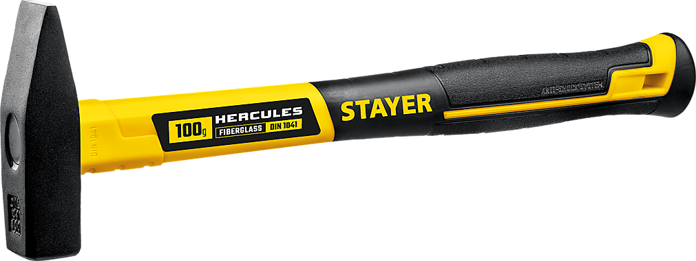 STAYER Fiberglass 100 г молоток слесарный с фиберглассовой рукояткой