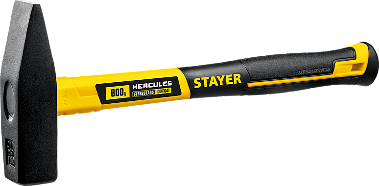 STAYER Fiberglass 800 г молоток слесарный с фиберглассовой рукояткой