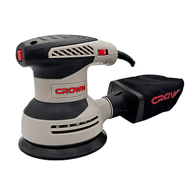 Эксцентриковая шлифовальная машина CROWN CT13692V (CS) 320Вт, 125мм
