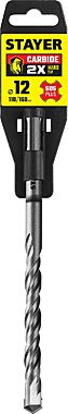 STAYER Бур SDS-plus 12 x 160  мм, Professional