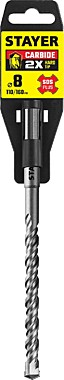 STAYER Бур SDS-plus   8 x 160 мм, Professional
