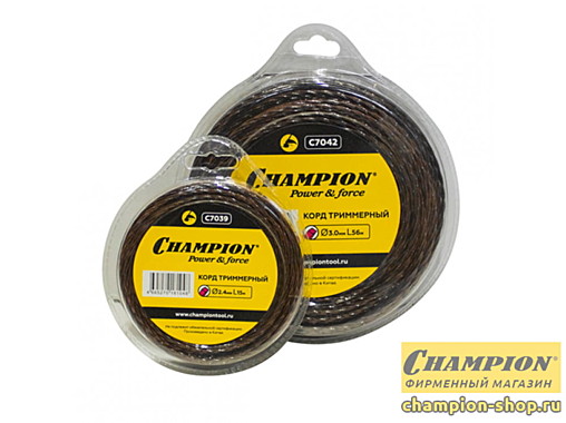 Корд трим.CHAMPION Magic 3.0мм*168м (витой квадрат)