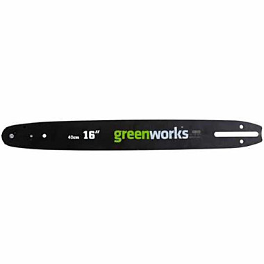 Шина для аккумуляторной цепной пилы Greenworks  40V 40 см