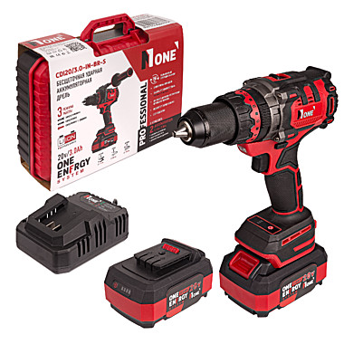 Дрель акк.ударная бесщ. CDI 20/3.0-IN-BR-S(20V,3,0A/h,150Hm,2 акк,2ск,3реж,защ.от ОБРАТНОГО удара)№1