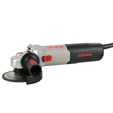 Угловая шлифовальная машина CROWN CT13678-125RS (CS) 1700Вт, М14, 125мм, плавный пуск, защита от пов