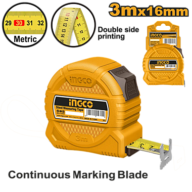 Рулетка  3м*16мм INGCO HSMT39316-1 (60)