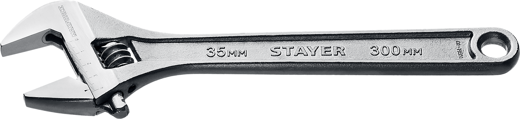 Ключ разводной, 300 / 35 мм, STAYER