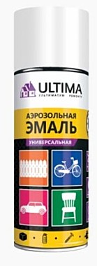 Краска-спрей Ultima, белый матовый, 520мл/RAL9003, 003 /12/