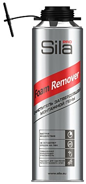 Очиститель ЗАСТЫВШЕЙ пены SILA PRO Foam Remover, 500ml /12/
