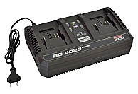 Зарядное устройство BC4020 2слота (20В, 4А, Carver, Parma Electron; тип разъема - mkt)