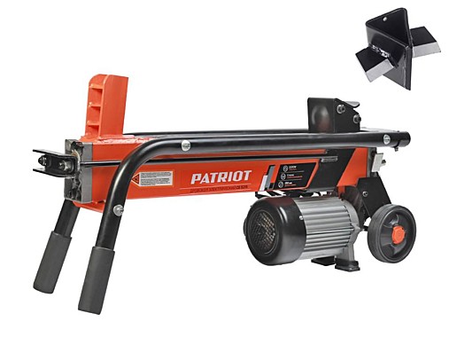Дровокол электрический PATRIOT CE5215 + колун крестообразный PATRIOT С-3