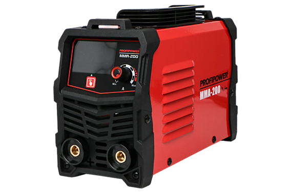 Сварочный инвертор PROFIPOWER с большим цифровым дисплеем MMA-200 IGBT (140-240В, 200A) 