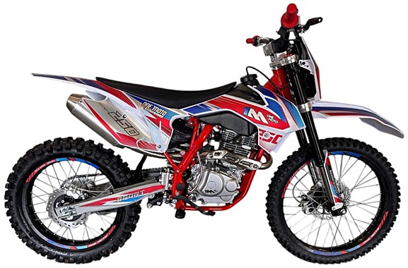 Мотоцикл бензиновый ONEMOTO DB-250 (230 см³; 4-такт; возд.охлажд; эл/кикстартер; 5-ступенчатая МКПП)