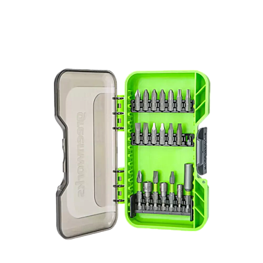 Набор торсионных бит Greenworks HEX 1/4 в кейсе, 20 предметов (2944407)